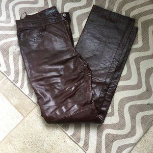 GAP Vintage leather pants